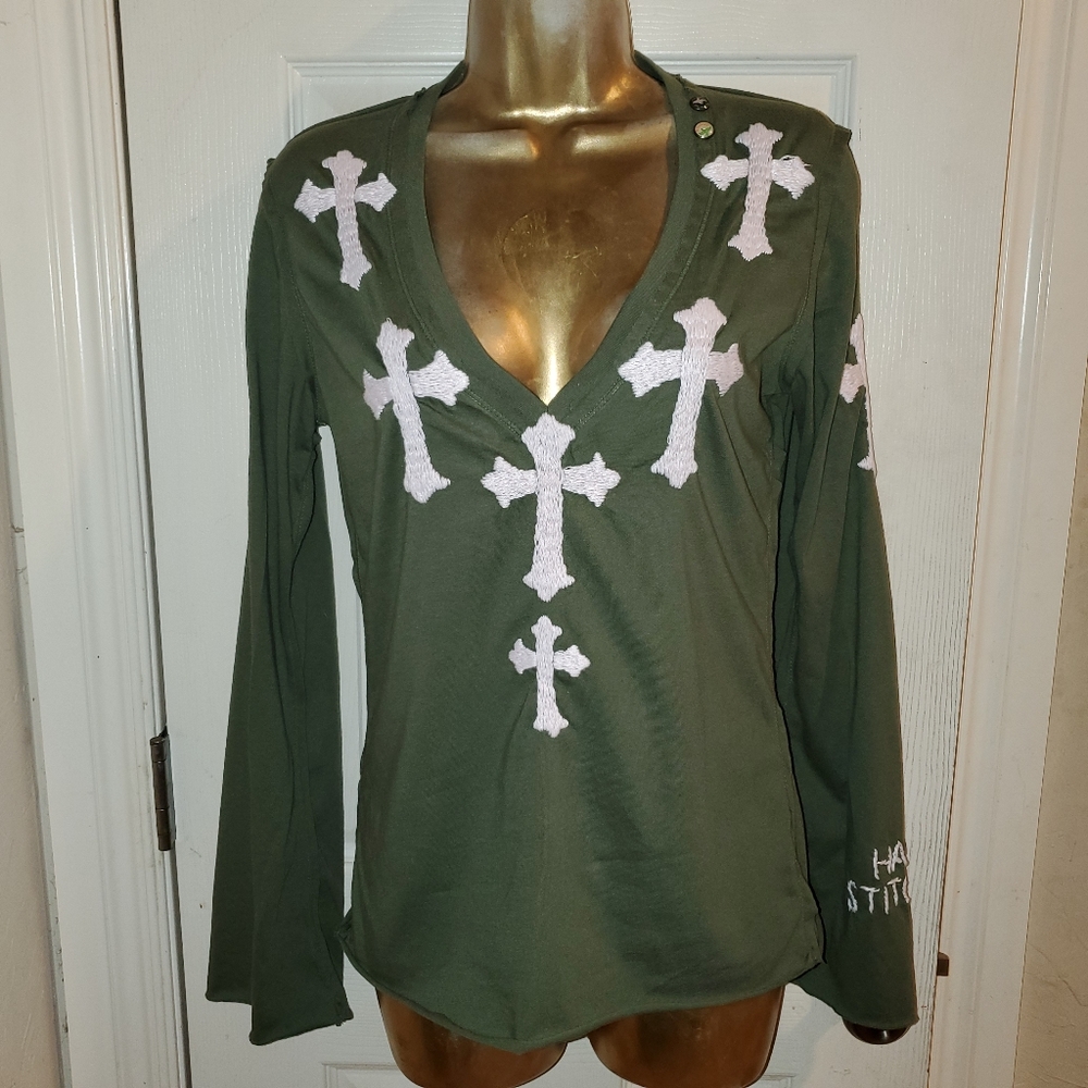 JOHNNY WAS JOYSTICK BOHO TOP